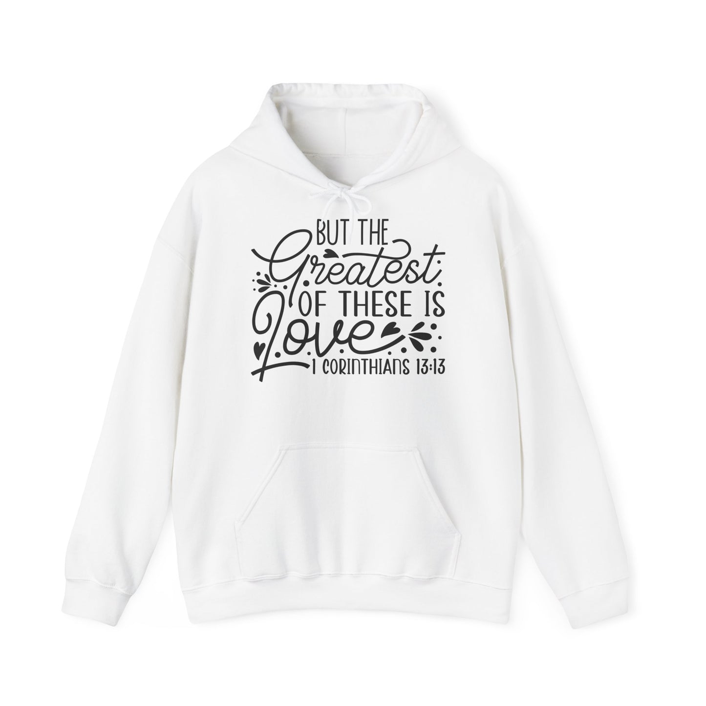 "Faithfully Cozy: Christian Quote Hood- Hoodie