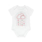 "Organic Baby Bodysuit: Adorable- Baby Organic Short Sleeve Bodysuit