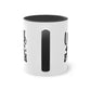 "Walk by Faith" - Christian Love - Two Tone Mug