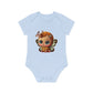 "Organic Cutie: Adorable Baby Short- Baby Organic Short Sleeve Bodysuit