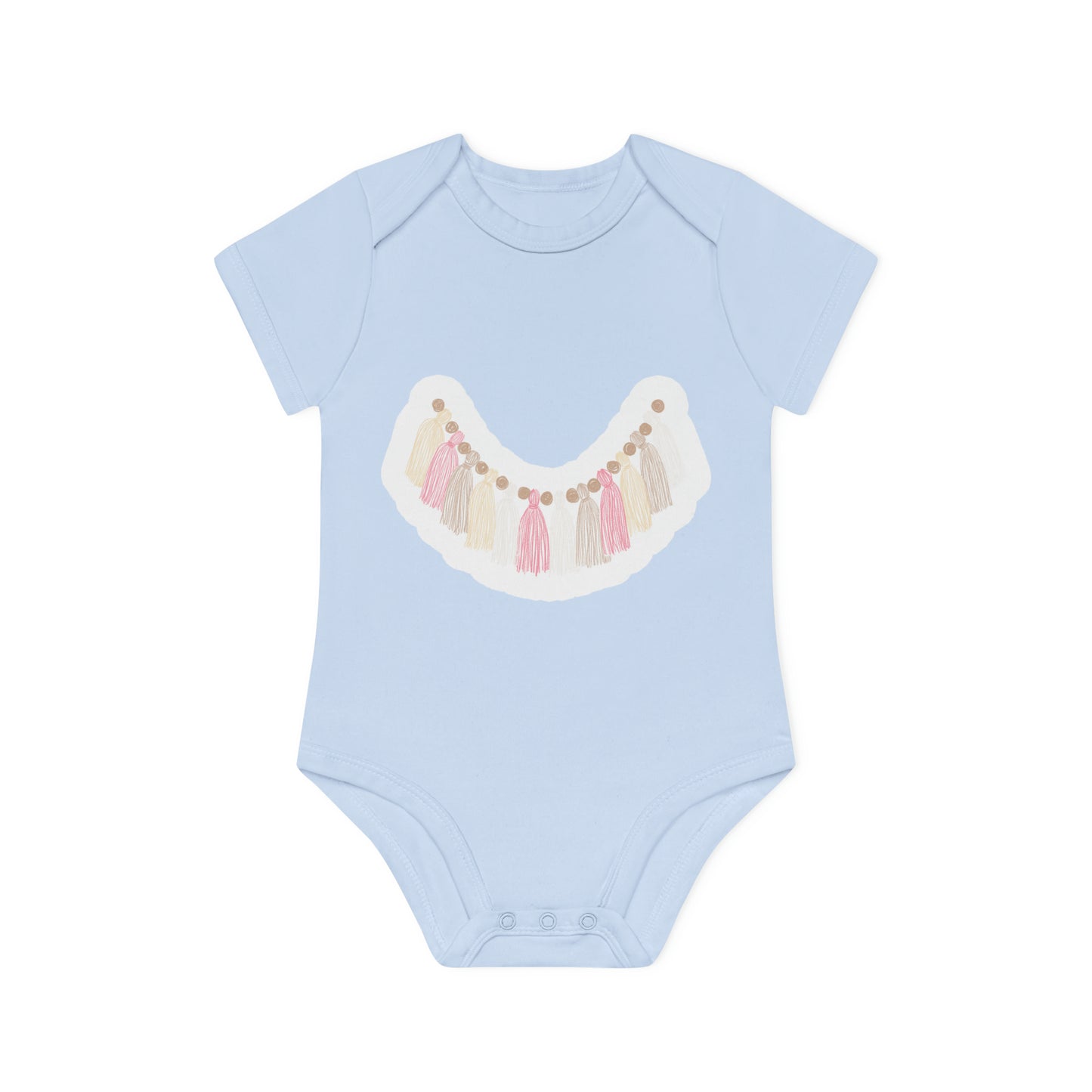 "Organically Adorable: Baby Short Sleeve Bod- Baby Organic Short Sleeve Bodysuit