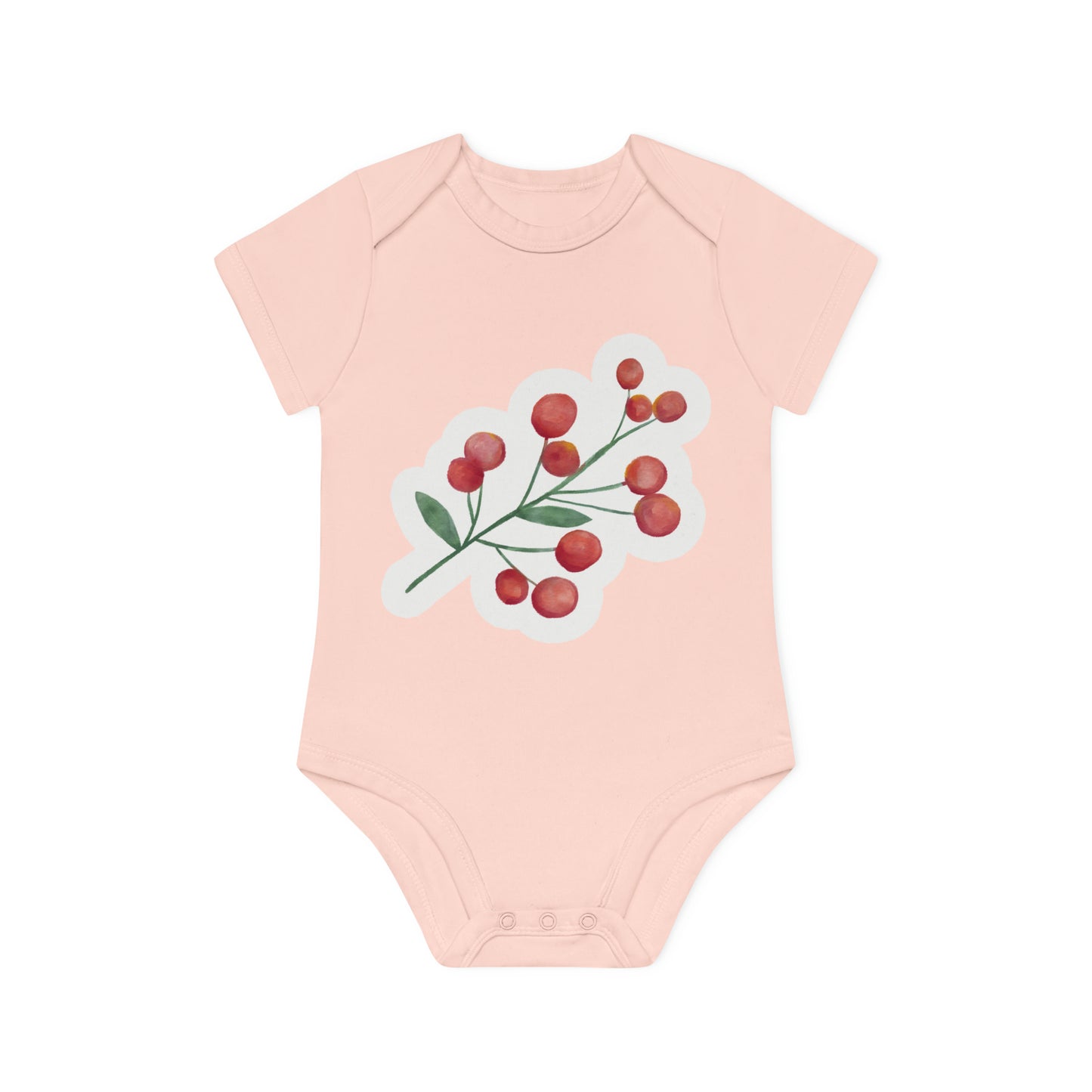 "Adorable Organic Short Sleeve Bodysuit for- Baby Organic Short Sleeve Bodysuit