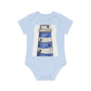 "Adorable Organic Short Sleeve Baby Bodysuit- Baby Organic Short Sleeve Bodysuit