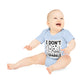 "I don't drool, I sparkle" - Baby Organic Short Sleeve Bodysuit