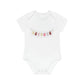 "Organic Cutie" Adorable Baby Organic Short Sleeve Bodysuit