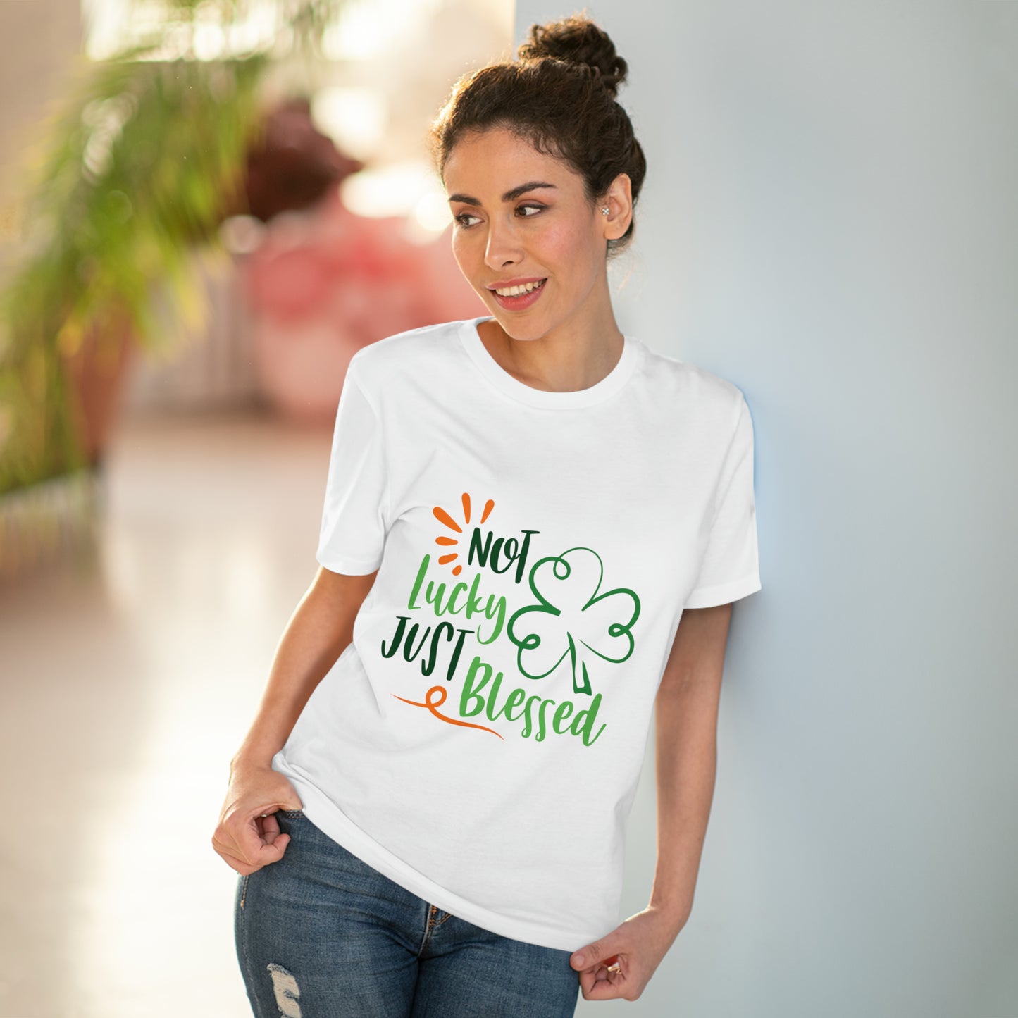 "Not Lucky Just Blessed" St. Patrick's Day - T-Shirt