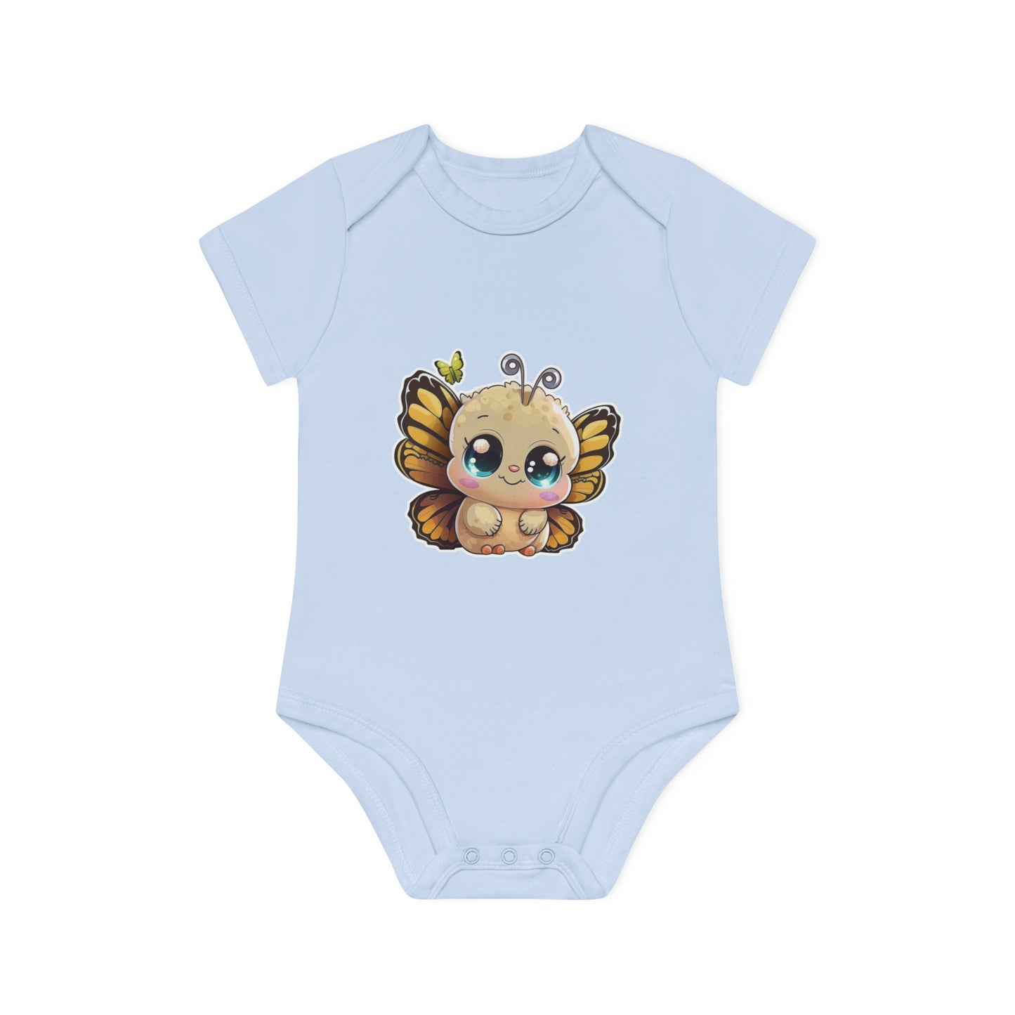 "Organic Cutie: Baby Short Sleeve Bod- Baby Organic Short Sleeve Bodysuit