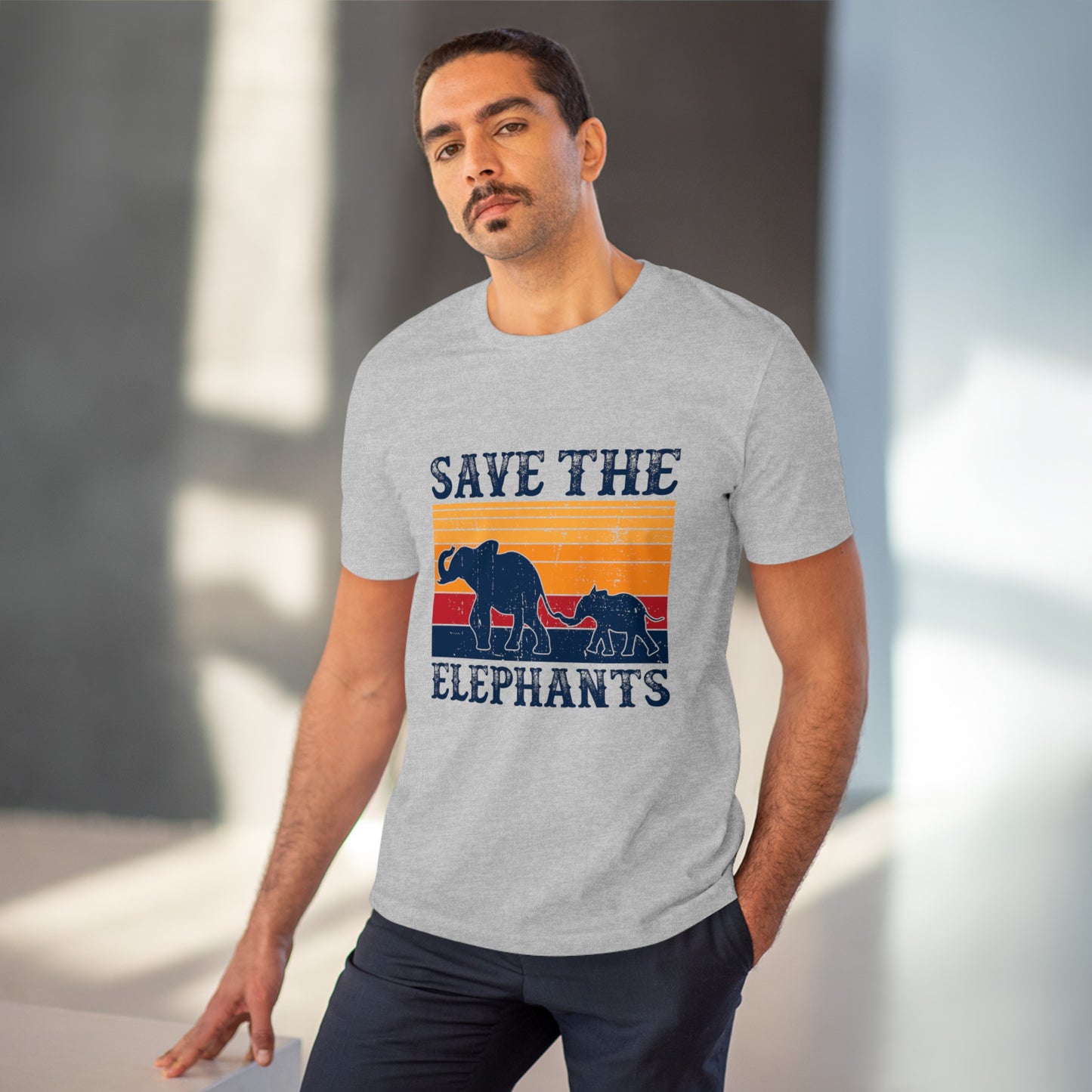 "Safe the Elephants"- T-Shirt