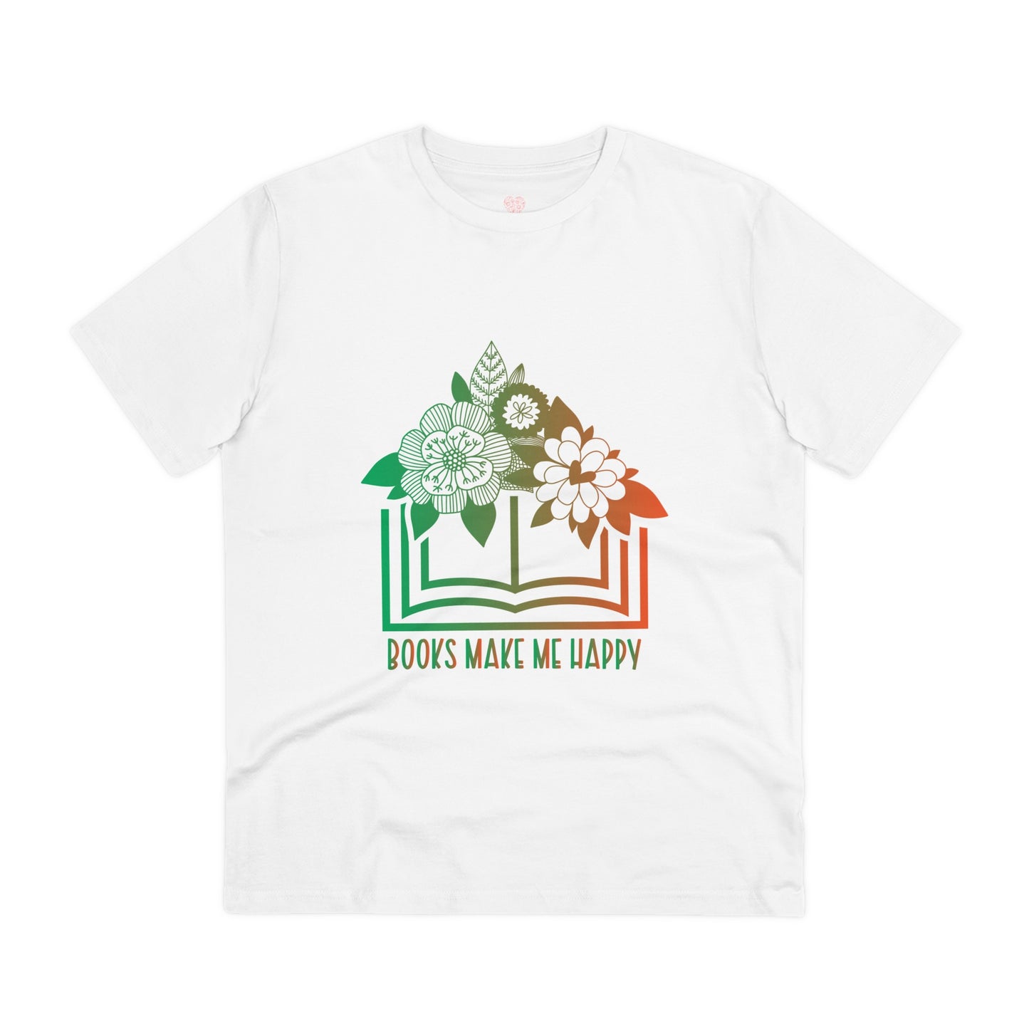 "Books make me happy" - T-Shirt