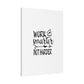 "Motivational Quote" Canvas Print: Insp- Quote Canvas