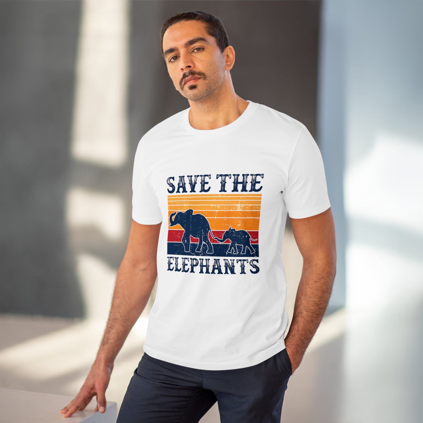 "Safe the Elephants"- T-Shirt