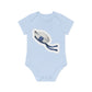 "Sweet Dreams Baby Organic Short Sleeve Bodysuit- Baby Organic Short Sleeve Bodysuit