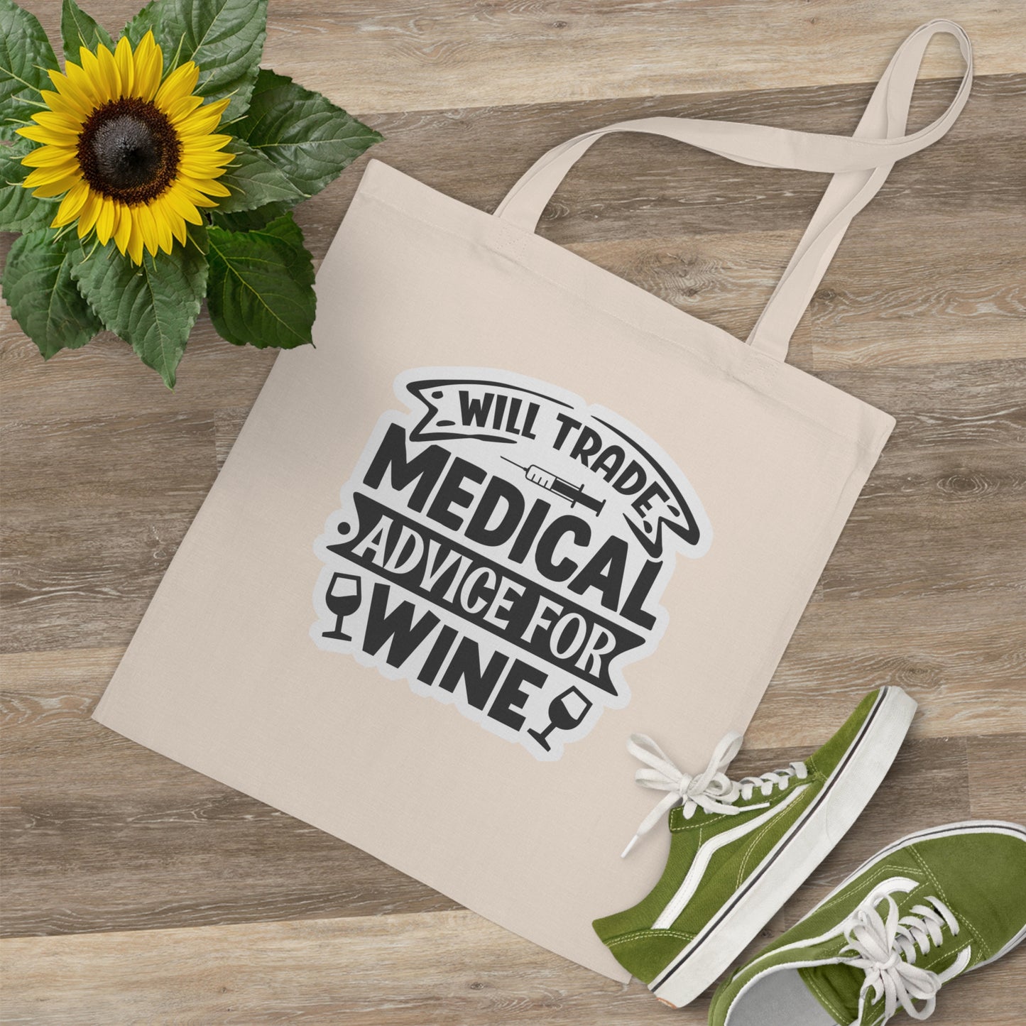 "Saving Lives in Style: Nurse Tote Bag- Tote Bag