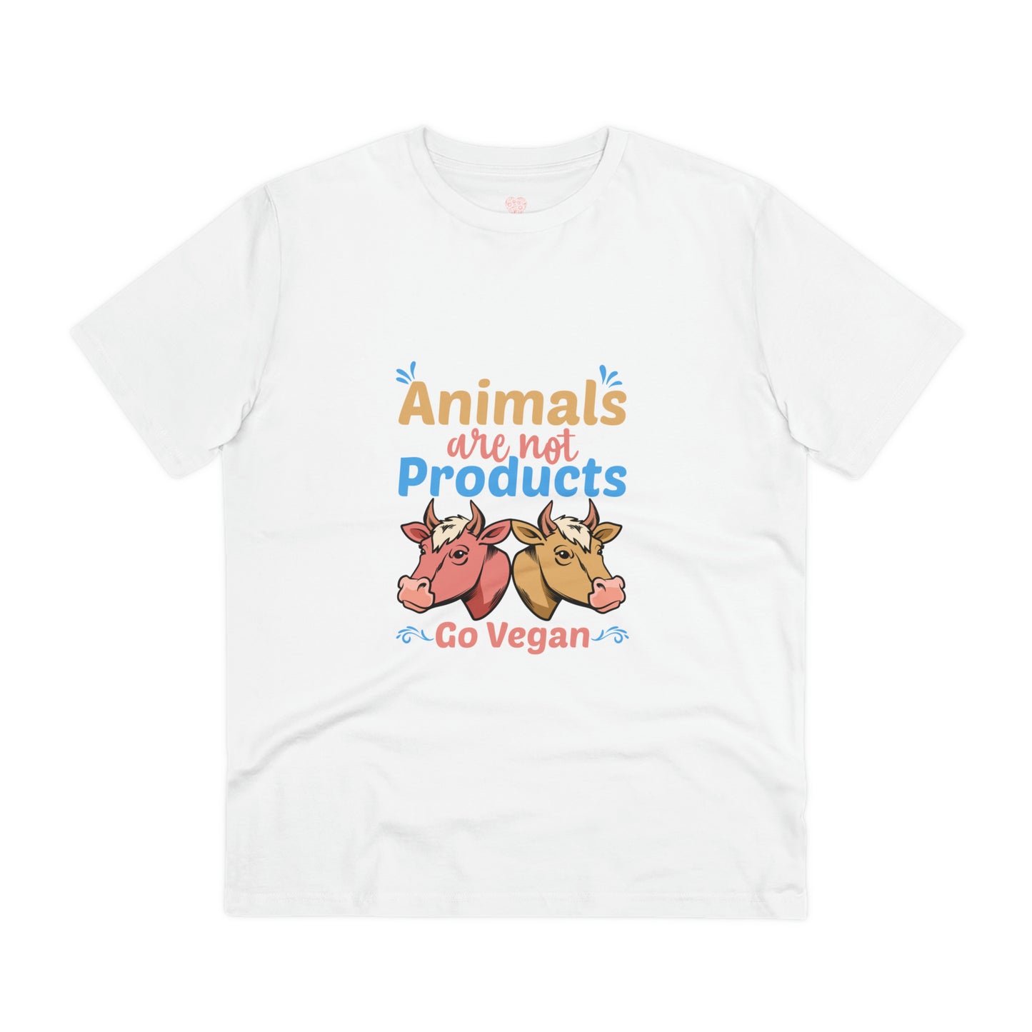 "Animals are not products, Go Vegan"- T-Shirt