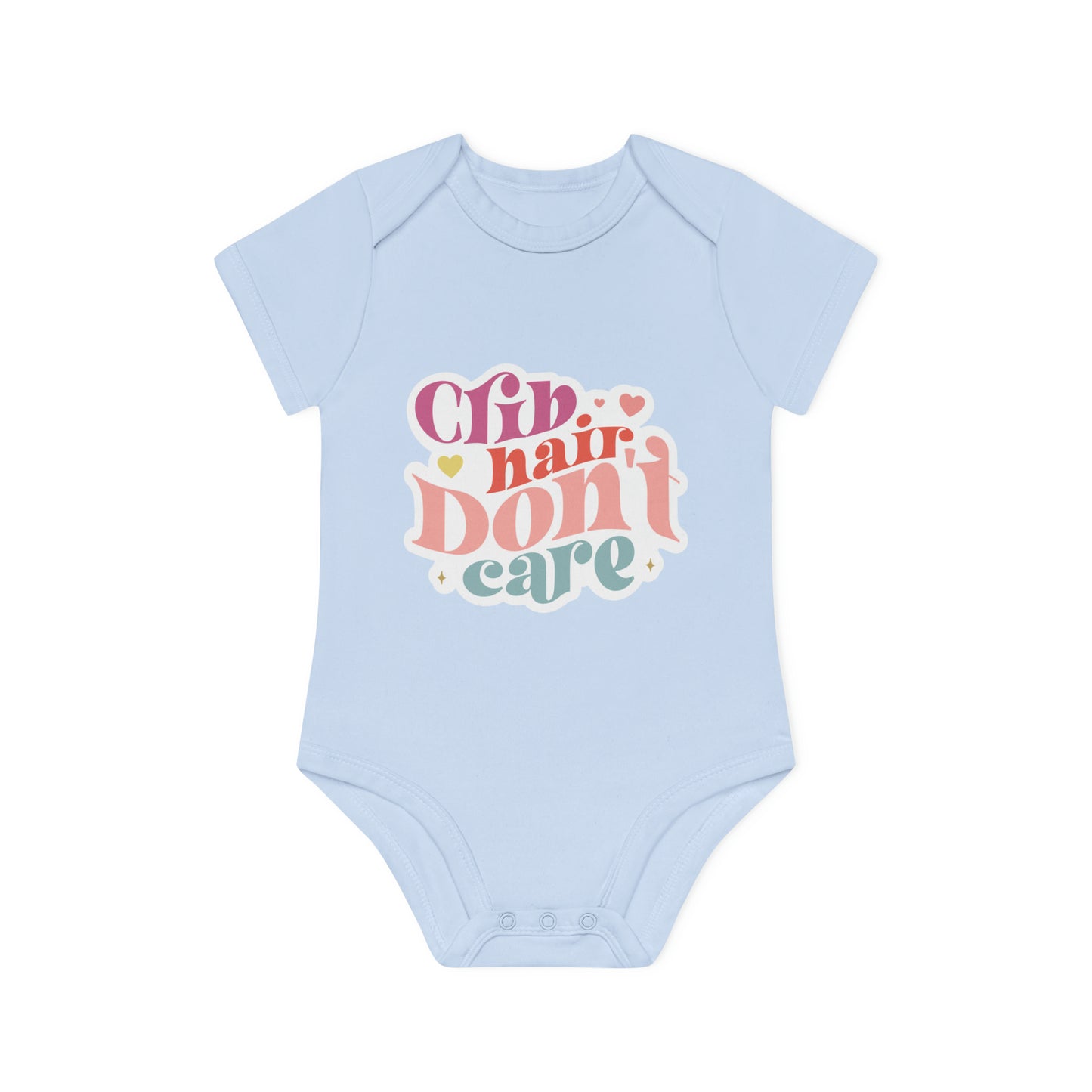 "Adorable Organic Short Sleeve Bodysuit for- Baby Organic Short Sleeve Bodysuit