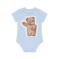 "Adorable Baby Organic Short Sleeve Bodysuit- Baby Organic Short Sleeve Bodysuit