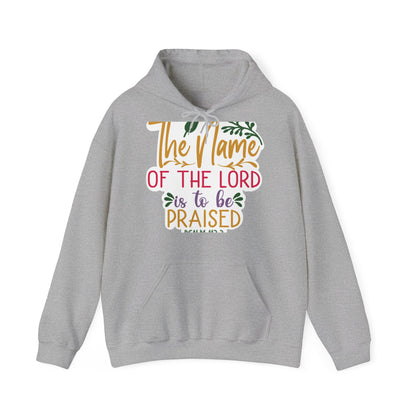 "Faith-Filled Comfort: Christian Quote Hood- Hoodie