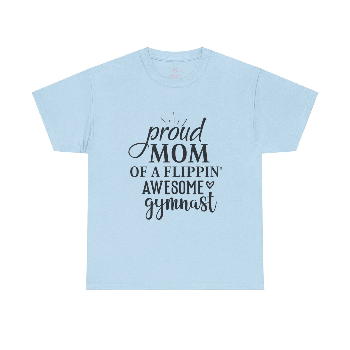 "Gymnast Mom" - Unisex Heavy Cotton Tee