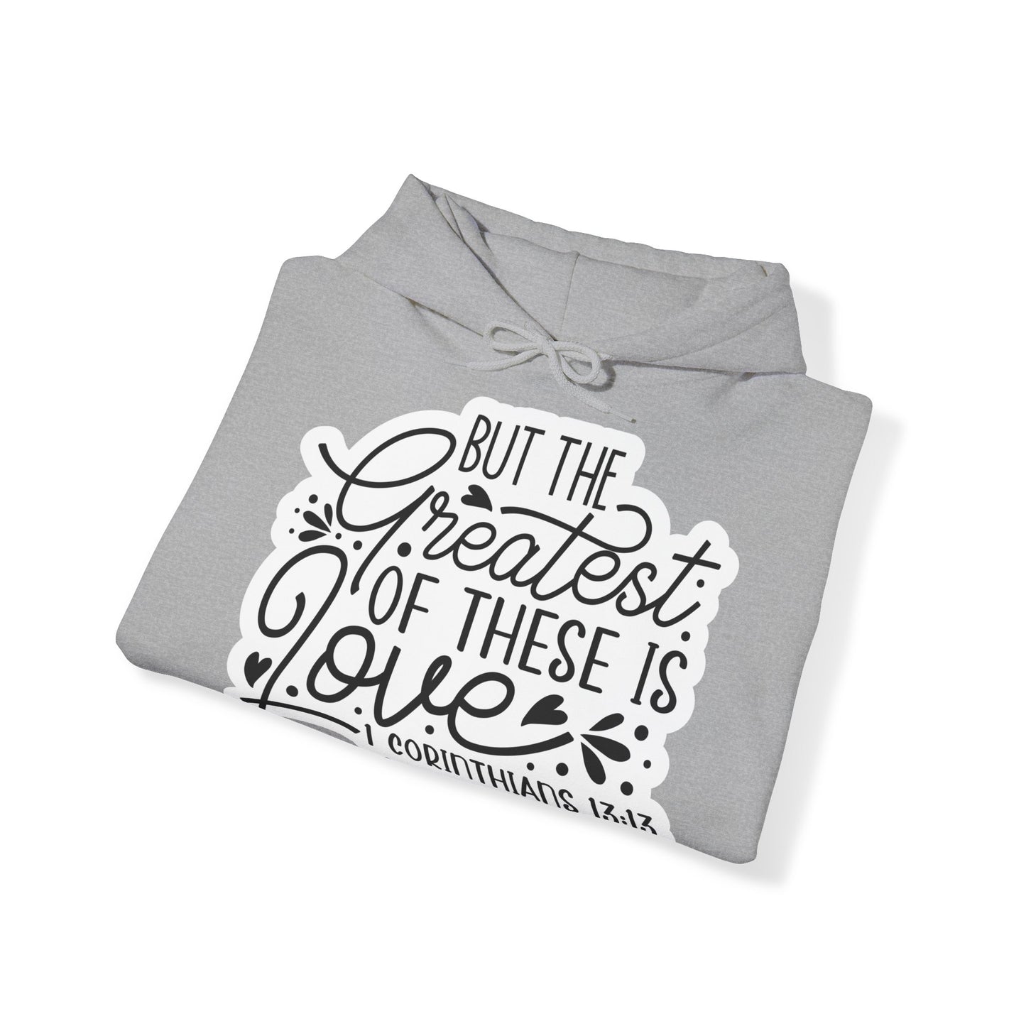 "Faithfully Cozy: Christian Quote Hood- Hoodie