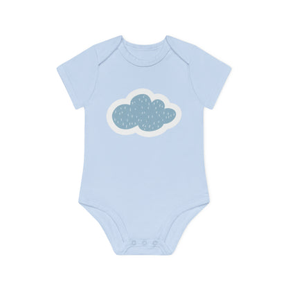 "Adorable Cloud"- Baby Organic Short Sleeve Bodysuit