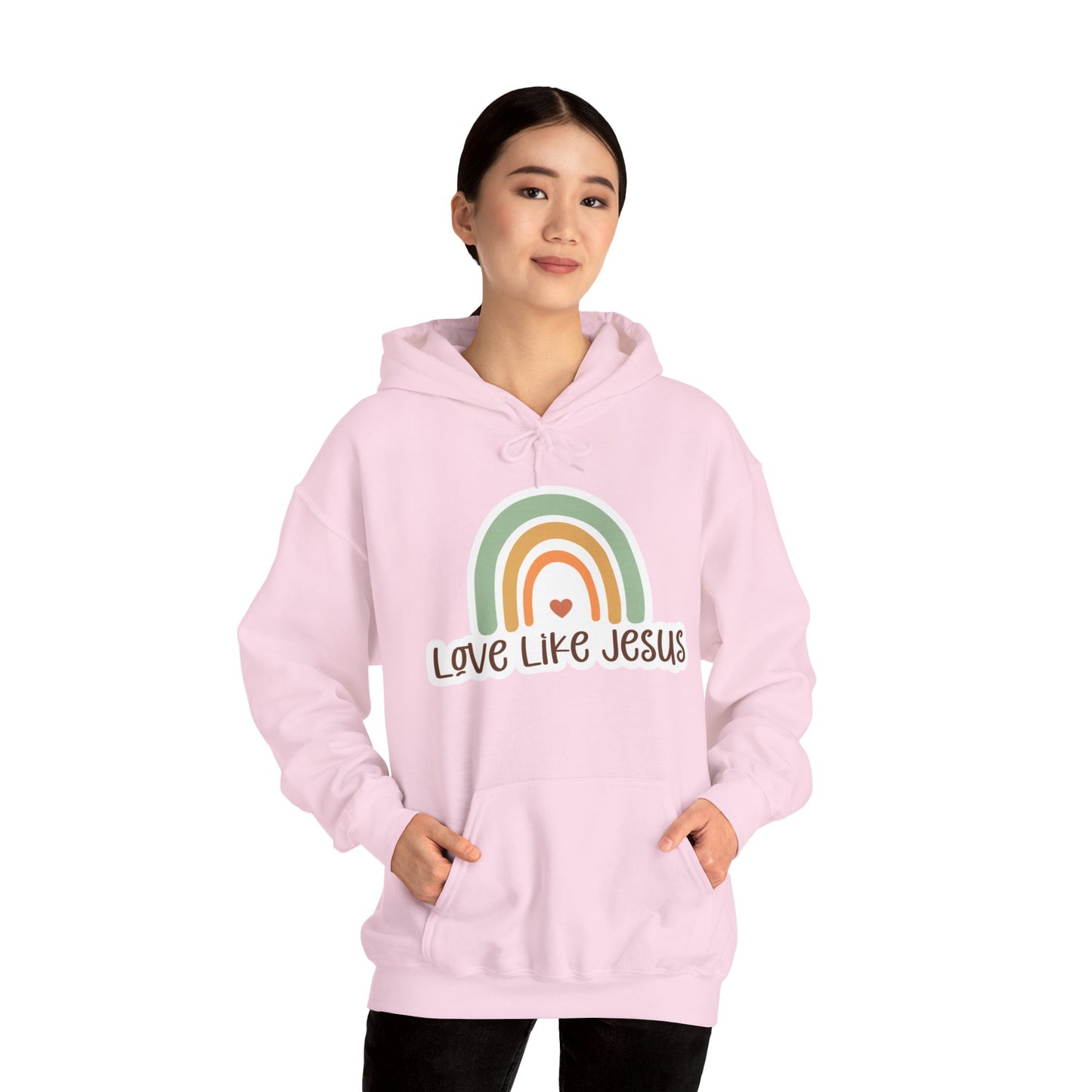 "Love like Jesus" - Christian Quote - Hoodie