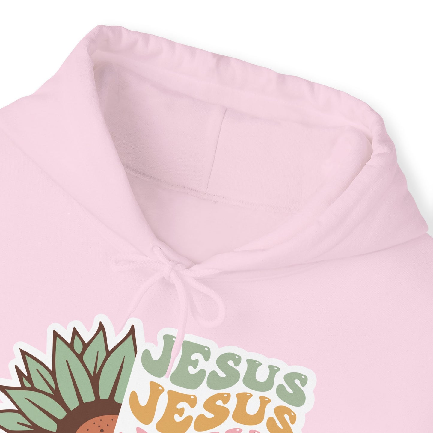 "Jesus Flower" - Hooded Sweatshirt - Hoodie